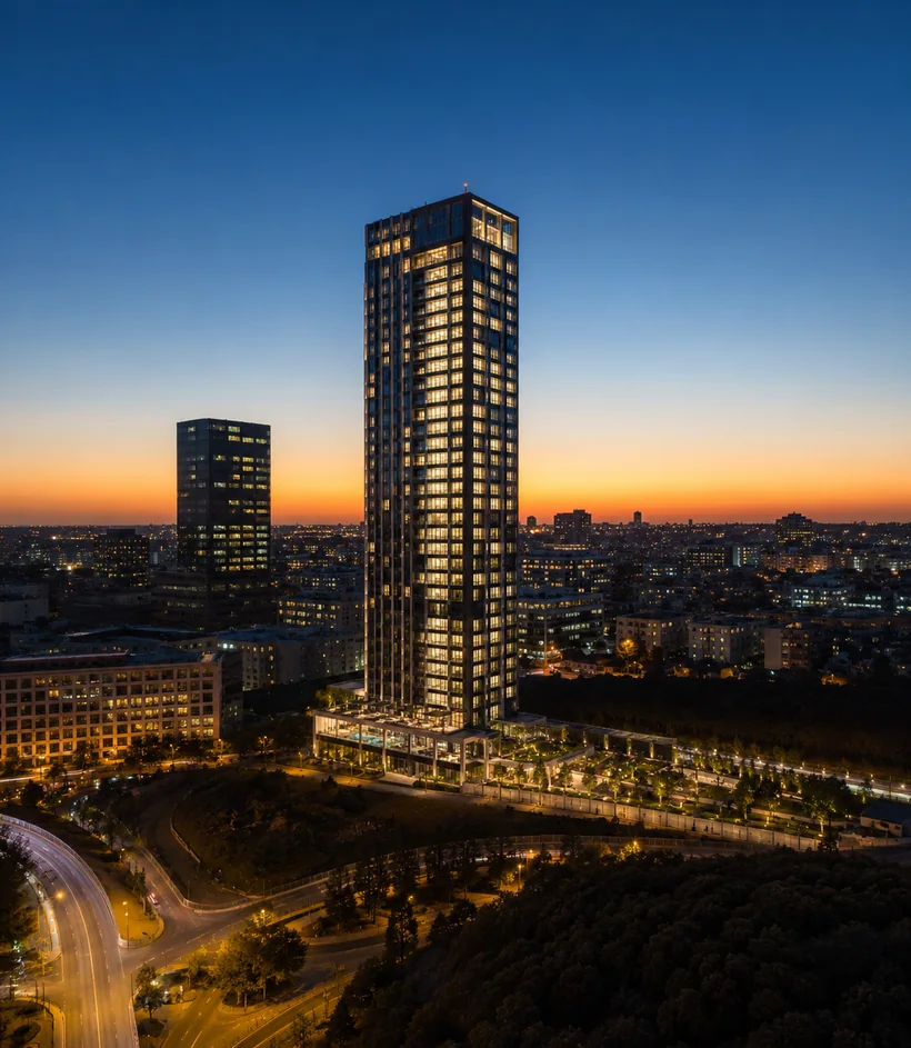Selenium Panorama Rezidansları — Beşiktaş rezidans projesi dış görünüm