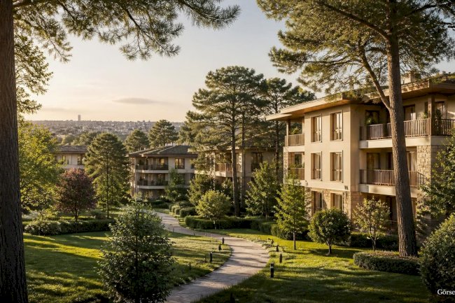 Tekfen Sitesi: Beşiktaş Ulus’ta Geniş Yeşil Alanlarıyla Köklü Yerleşim