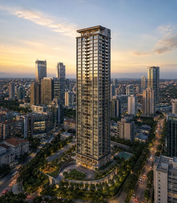 Buyukhanli Residence residence project - Besiktas
