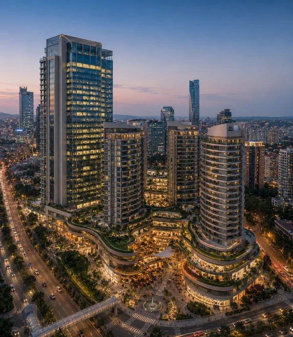 Kanyon residence project - Besiktas