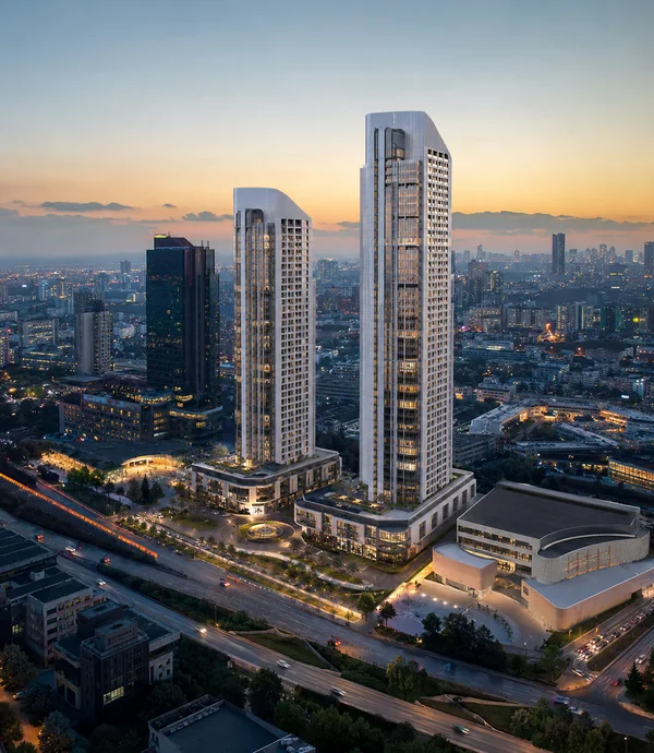 Selenium Twins residence project - Besiktas